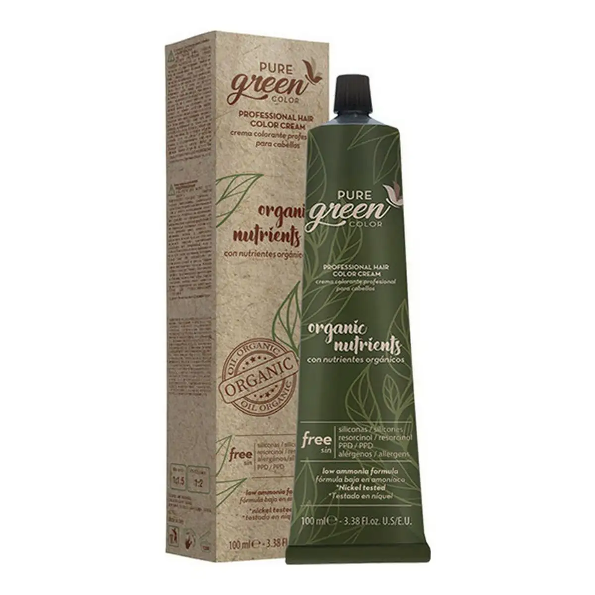 Creme colorante pure green 5 06 100 ml _7592. Bienvenue chez DIAYTAR SENEGAL - Où Votre Shopping Prend Vie. Découvrez notre univers et dénichez des trésors qui ajoutent de la couleur à votre quotidien.