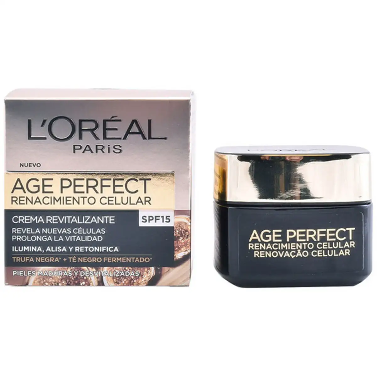 Creme de jour nourrissante l oreal make up age perfect spf 15 50 ml 50 ml _4111. DIAYTAR SENEGAL - Votre Destination Shopping d'Exception. Parcourez nos rayons virtuels et choisissez des produits qui incarnent l'excellence et la diversité.