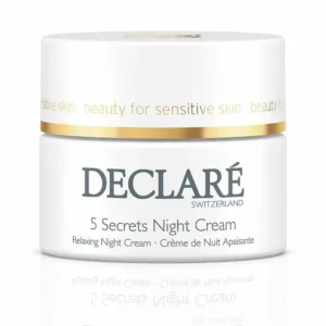 Creme de nuit declare 5 secrets calmant 50 ml _6895. DIAYTAR SENEGAL - Votre Destination pour un Shopping Inoubliable. Naviguez à travers notre catalogue et choisissez des produits qui vous marquent par leur originalité.