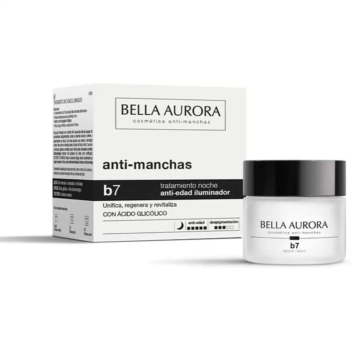 Creme illuminatrice de nuit bella aurora 50 ml_6508. DIAYTAR SENEGAL - Votre Destination Shopping d'Exception. Parcourez nos rayons virtuels et choisissez des produits qui incarnent l'excellence et la diversité.