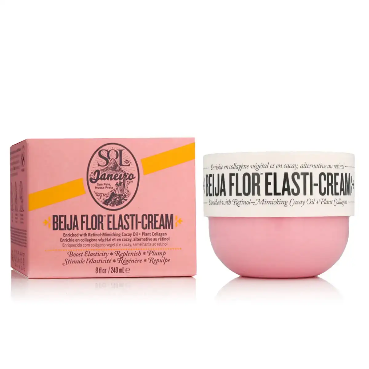 Creme raffermissante pour le corps sol de janeiro beija flor tm elasti cream 240 ml_4426. Bienvenue chez DIAYTAR SENEGAL - Votre Destination Shopping Complète! Découvrez une boutique en ligne généraliste au Sénégal offrant une vaste gamme de produits, allant des vêtements aux gadgets électroniques, en passant par l'artisanat local.