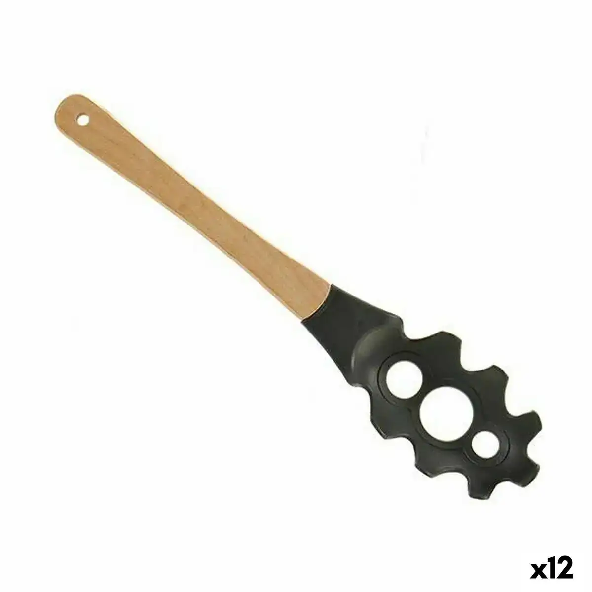 Cuillere de service pour les pates nylon bois 5 x 34 5 x 7 5 cm 12 unites _3665. DIAYTAR SENEGAL - Votre Passage vers l'Éclat et la Beauté. Explorez notre boutique en ligne et trouvez des produits qui subliment votre apparence et votre espace.