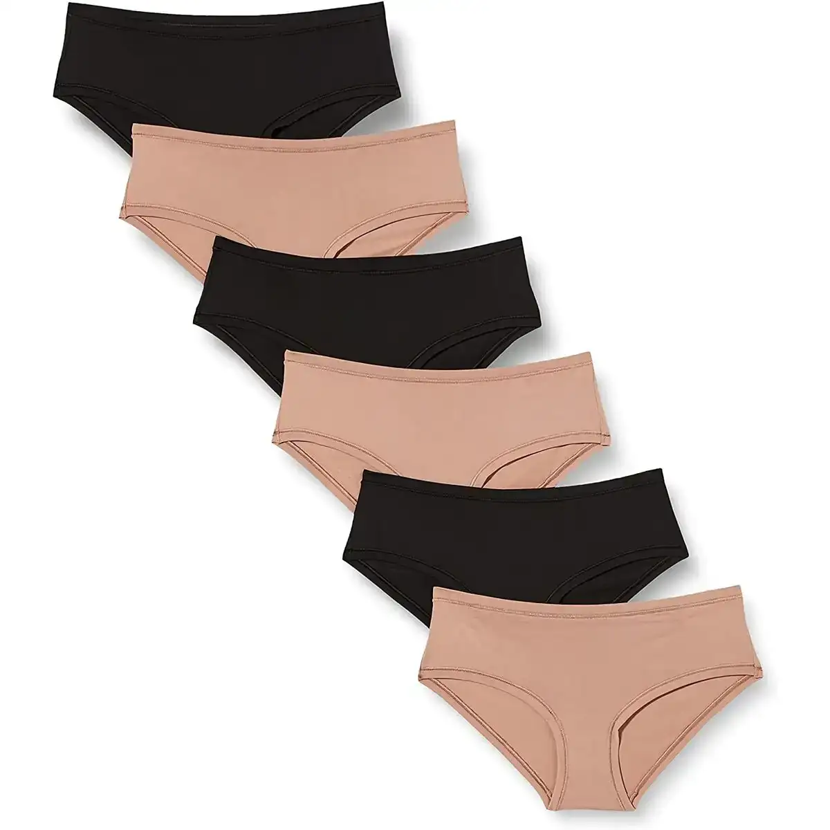 Culottes amazon essentials noir beige xxs reconditionne a _6110. DIAYTAR SENEGAL - Où le Shopping Devient une Aventure Culturelle. Plongez dans notre univers de produits qui célèbrent l'héritage et l'artisanat du Sénégal.