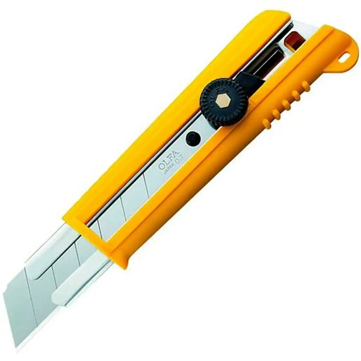 Cutter olfa nh 1 jaune 25 mm_2981. DIAYTAR SENEGAL - L'Art de Vivre en Couleurs. Découvrez notre boutique en ligne et trouvez des produits qui ajoutent une palette vibrante à votre quotidien.