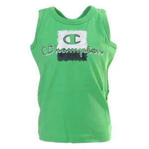 Debardeur enfant champion vert clair_4893. DIAYTAR SENEGAL - Votre Portail Vers l'Élégance Accessible. Parcourez notre boutique en ligne pour découvrir des produits qui incarnent le luxe à des prix abordables.