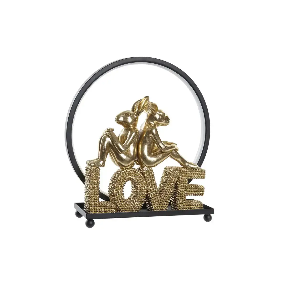 Decoration lumineuse dkd home decor love lapin resine 30 x 11 x 31 5 cm _1985. DIAYTAR SENEGAL - L'Art de Choisir, l'Art de Vivre. Parcourez notre boutique en ligne et découvrez des produits qui transforment chaque choix en une expérience enrichissante.