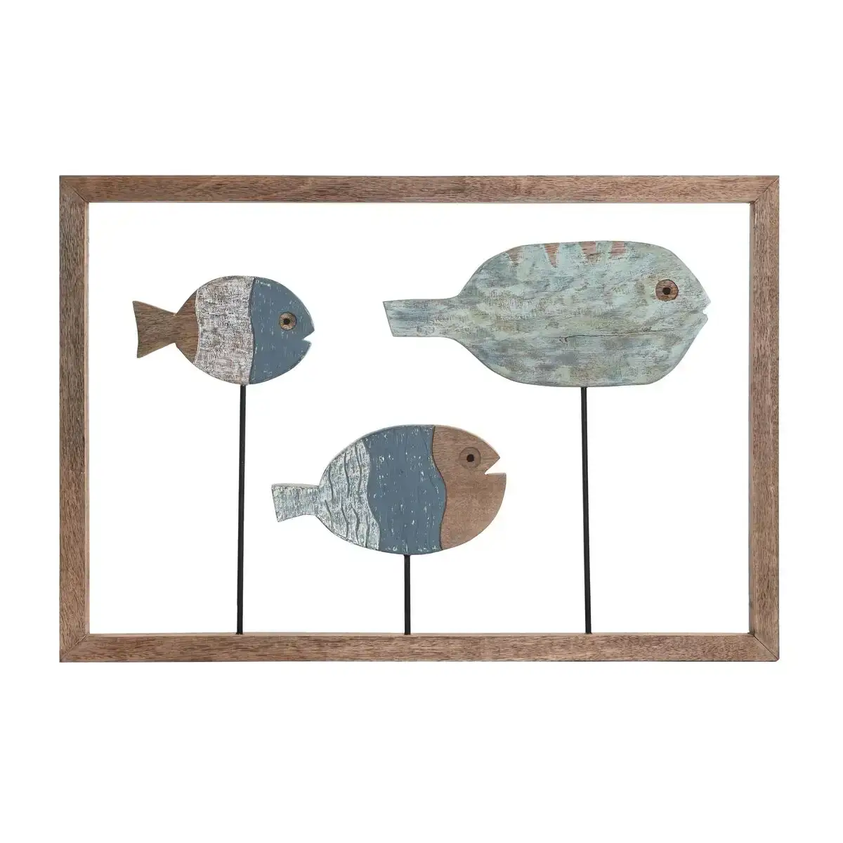 Decoration murale dkd home decor 72 x 3 x 49 cm naturel blanc multicouleur mediterraneen poissons_7332. DIAYTAR SENEGAL - Votre Passage vers le Raffinement. Plongez dans notre univers de produits exquis et choisissez des articles qui ajoutent une touche de sophistication à votre vie.
