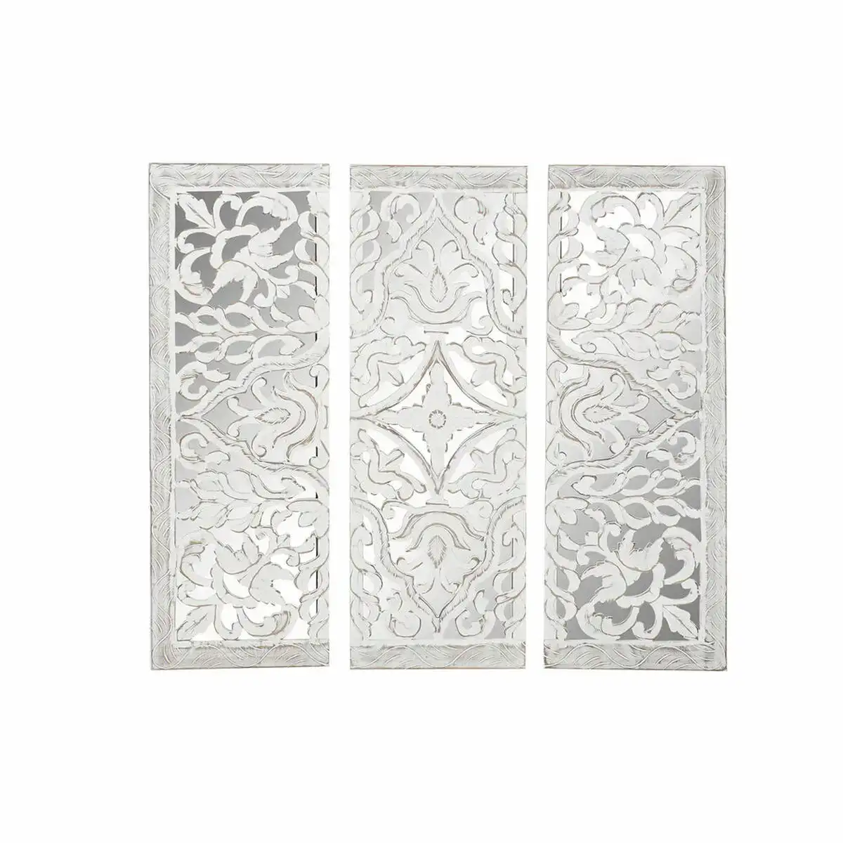 Decoration murale dkd home decor miroir bois mdf 3 pcs 40 x 2 5 x 122 cm 40 x 2 5 x 122 cm _8904. Plongez dans le Monde de DIAYTAR SENEGAL - Où Chaque Article Raconte une Histoire. Explorez notre vaste assortiment et choisissez des produits qui vous parlent et reflètent votre style unique.