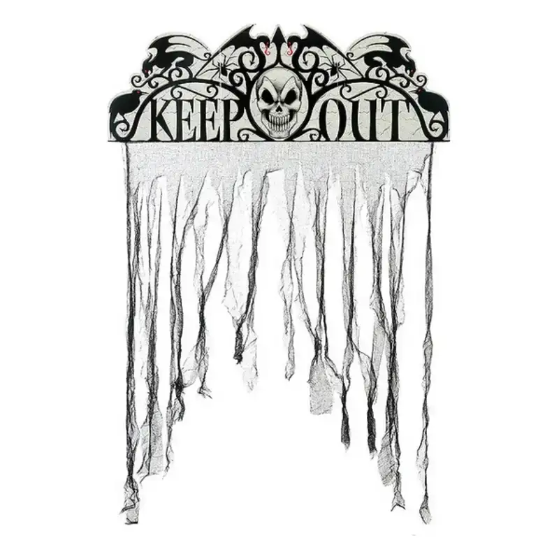 Decoration suspendue keep out 97 x 137 cm _5900. DIAYTAR SENEGAL - Votre Destination Shopping de Confiance. Naviguez à travers notre boutique en ligne et profitez d'une sélection soigneusement choisie de produits qui répondent à toutes vos exigences.