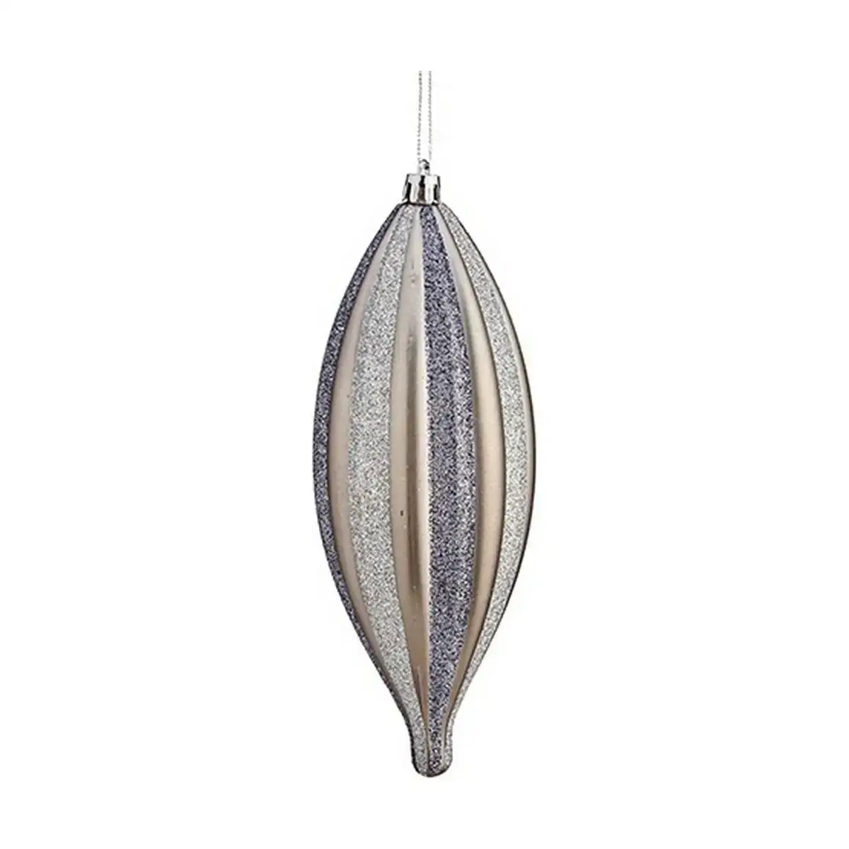Decorations de noel allonge argente pvc_9501. Entrez dans l'Univers de DIAYTAR SENEGAL - Où l'Authenticité Renouvelle Votre Quotidien. Explorez notre gamme de produits et trouvez des articles qui reflètent votre essence.