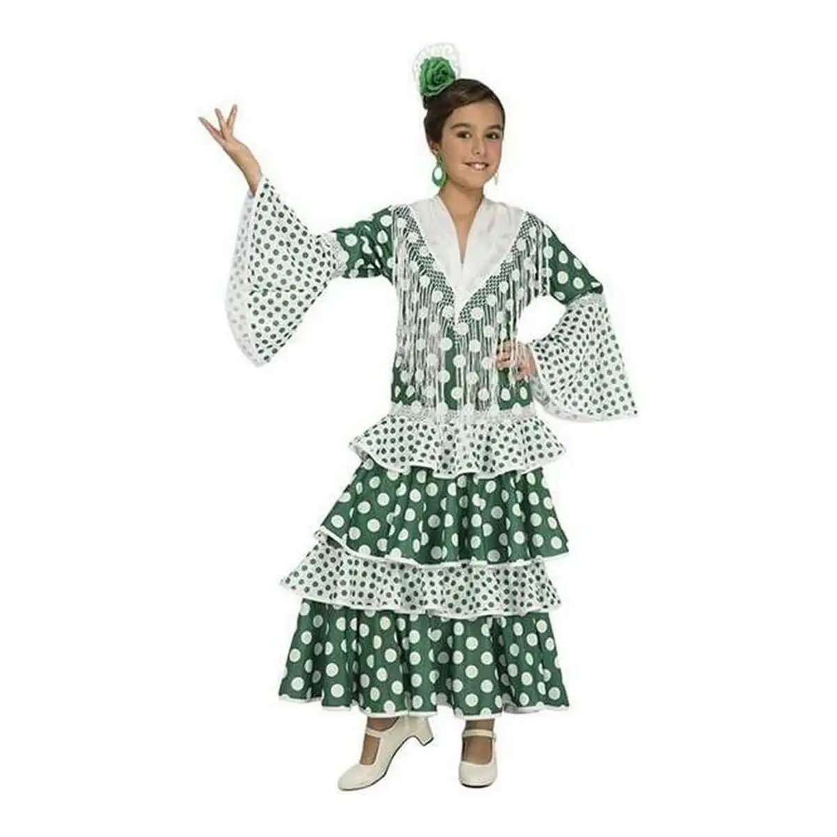 Deguisement my other me feria vert danseuse de flamenco_2645. DIAYTAR SENEGAL - Votre Passage vers la Découverte. Explorez notre boutique en ligne pour trouver des trésors qui vous attendent, du traditionnel à l'avant-garde.