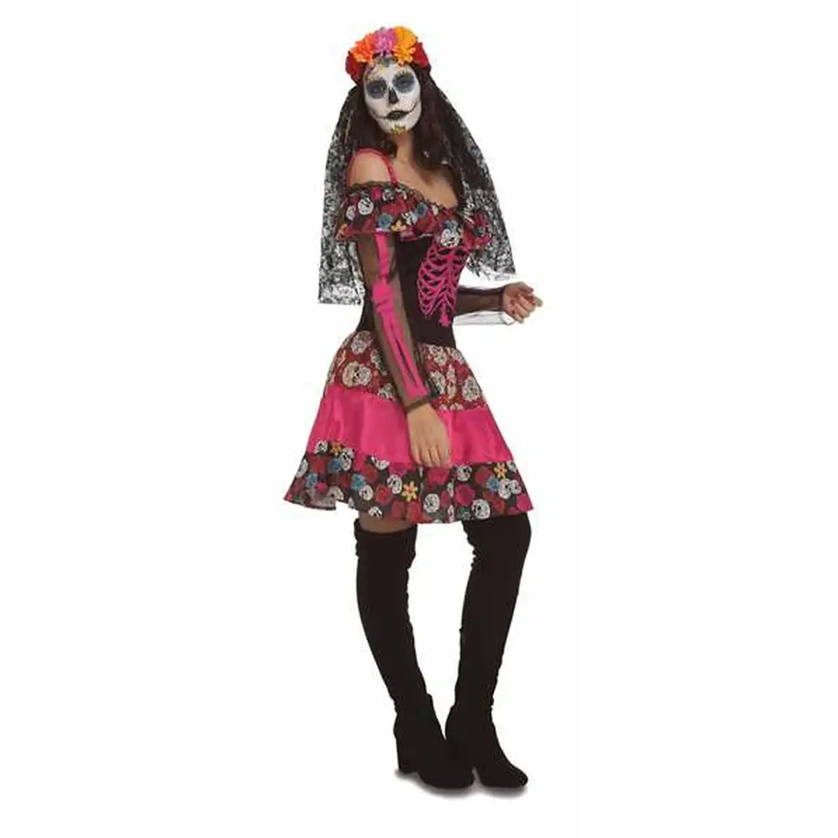 Deguisement pour adultes day of the dead 1 piece _1297. DIAYTAR SENEGAL - Là où Chaque Produit est une Trouvaille Unique. Découvrez notre boutique en ligne et trouvez des articles qui vous distinguent par leur originalité.