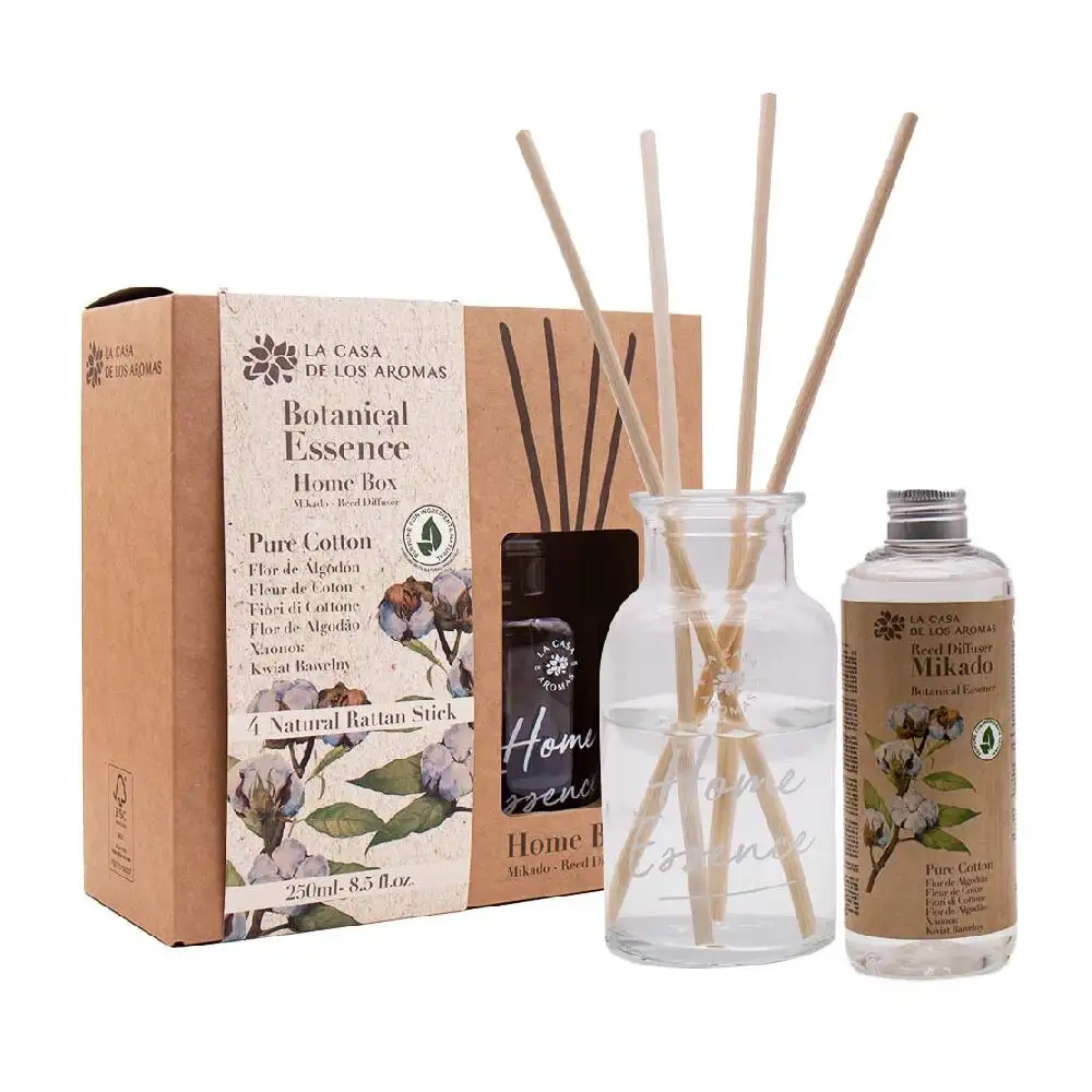 Desodorisant flor de mayo mikado botanical essence coton 1 l 250 ml _5923. DIAYTAR SENEGAL - L'Art de Magasiner sans Frontières. Parcourez notre vaste sélection d'articles et trouvez tout ce dont vous avez besoin, du chic à l'authentique, du moderne au traditionnel.