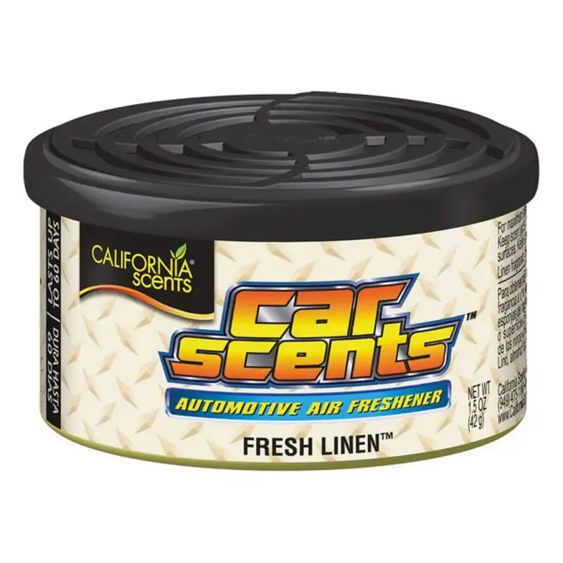 Desodorisant pour voiture california scents fresh linen chewing gum_1008. DIAYTAR SENEGAL - Un Monde de Possibilités à Portée de Clic. Parcourez notre site web pour découvrir des sélections infinies, de l'épicerie aux bijoux, et vivez une expérience d'achat sans pareil.