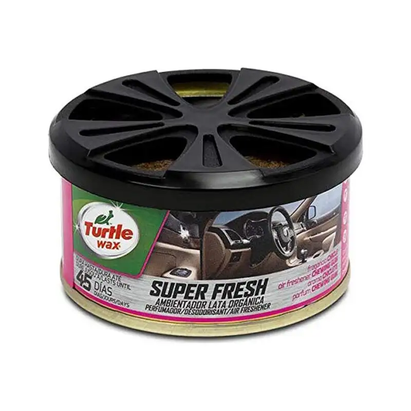 Desodorisant pour voiture turtle wax super fresh plaque chewing gum_3760. DIAYTAR SENEGAL - Votre Destination Shopping Authentique. Explorez notre boutique en ligne et découvrez des trésors qui reflètent l'âme du Sénégal, pour une expérience shopping unique.