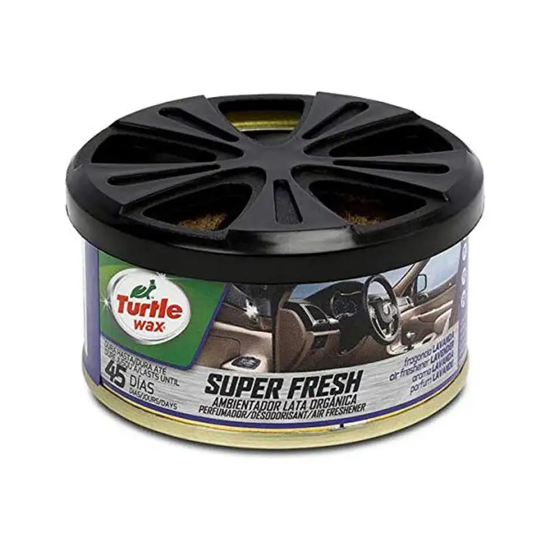 Desodorisant pour voiture turtle wax super fresh plaque lavande_6147. DIAYTAR SENEGAL - Votre Passage vers l'Exceptionnel. Explorez notre boutique en ligne, où chaque produit est choisi avec soin pour offrir une expérience de shopping inoubliable.