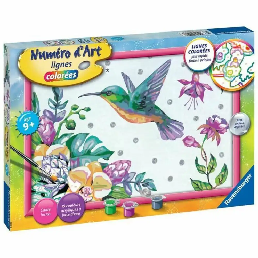 Dessins a peindre ravensburger hummingbird and exotic flowers_6586. DIAYTAR SENEGAL - L'Art de Vivre le Shopping en Ligne. Découvrez notre plateforme intuitive et trouvez des produits qui vous inspirent et vous enchantent, à chaque clic.