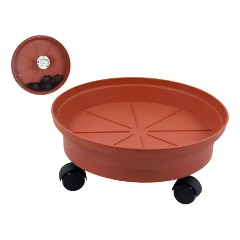 Dessous d assiette green time avec des roues plastique marron o 32 cm _6527. DIAYTAR SENEGAL - Votre Univers Shopping Éclectique. Explorez nos offres variées et découvrez des articles qui embrassent la diversité et la polyvalence de vos besoins.