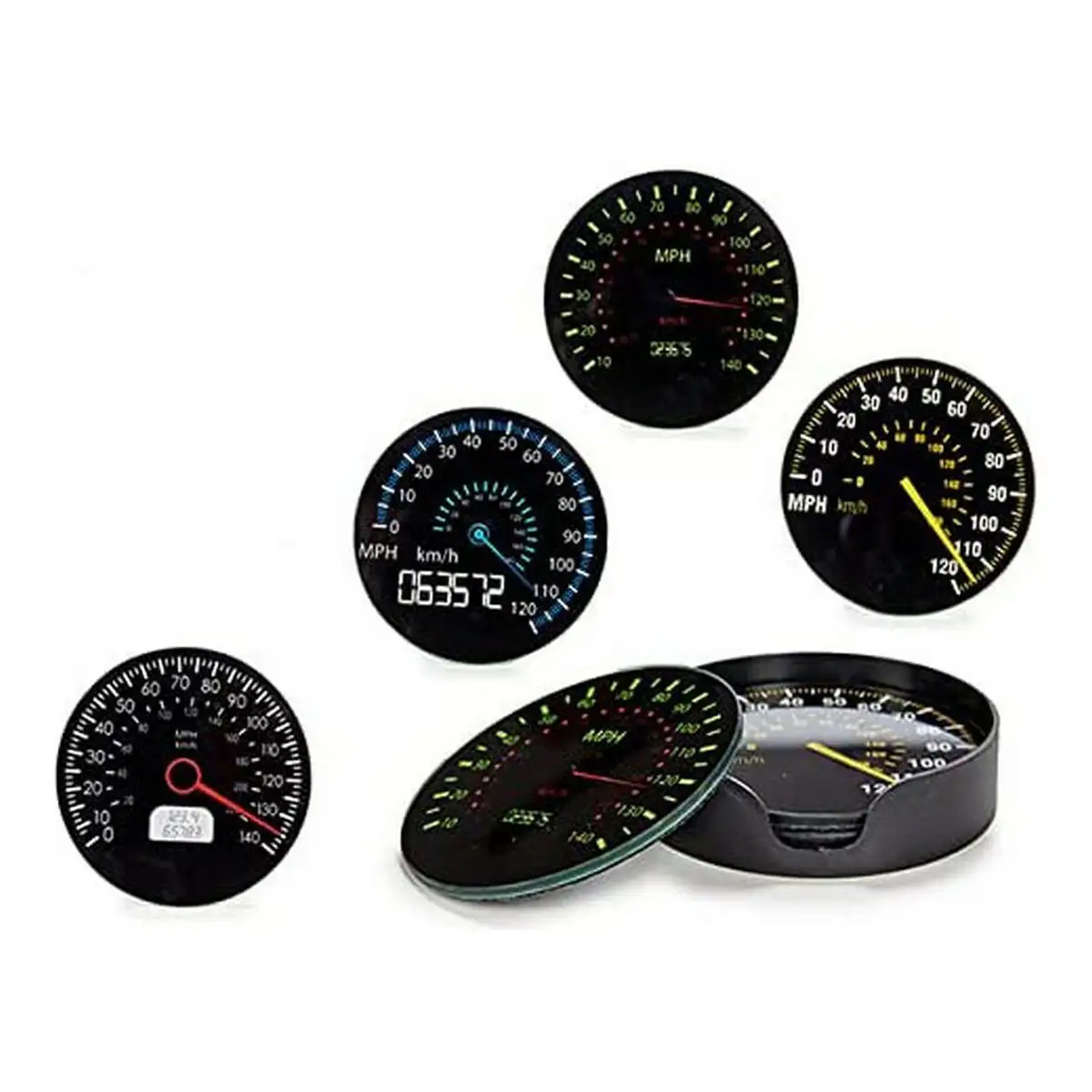 Dessous de verres speedometer_6802. Bienvenue sur DIAYTAR SENEGAL - Votre Fenêtre sur le Shopping Moderne. Parcourez notre boutique en ligne et découvrez des produits qui incarnent l'évolution du style et de la qualité.