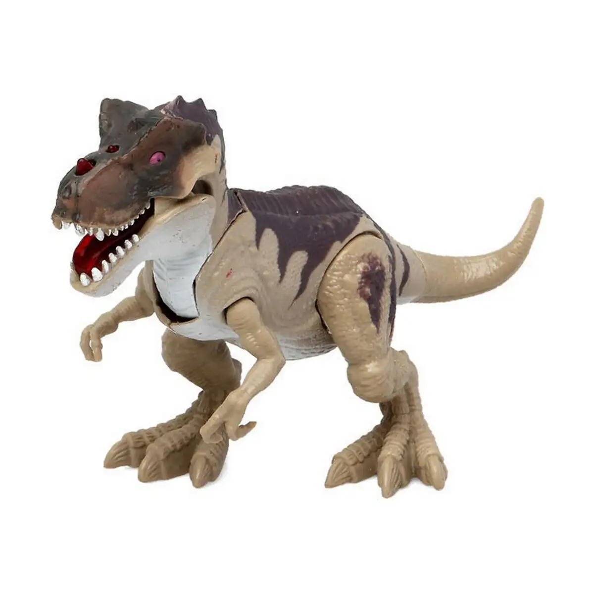 Dinosaure dinowalkers marron 22 x 16 cm_1576. DIAYTAR SENEGAL - Votre Passage vers le Chic et l'Élégance. Naviguez à travers notre boutique en ligne pour trouver des produits qui ajoutent une touche sophistiquée à votre style.