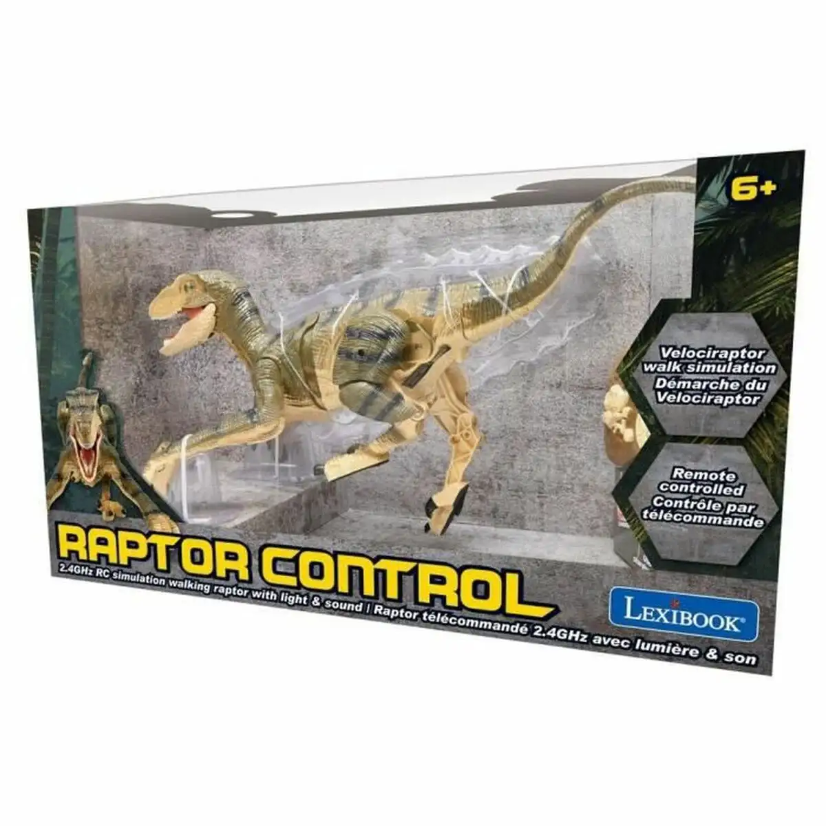 Dinosaure lexibook velociraptor remote control simulation en _5824. DIAYTAR SENEGAL - Votre Passage vers l'Éclat et la Beauté. Explorez notre boutique en ligne et trouvez des produits qui subliment votre apparence et votre espace.