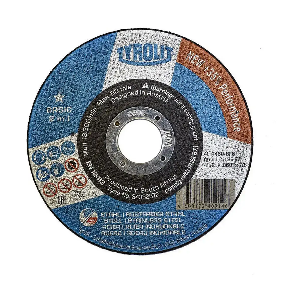 Disque de coupe tyrolit 115 x 1 6 x 22 23 mm_7104. DIAYTAR SENEGAL - Où Choisir Devient une Expression de Soi. Découvrez notre boutique en ligne et trouvez des articles qui révèlent votre personnalité et votre style.