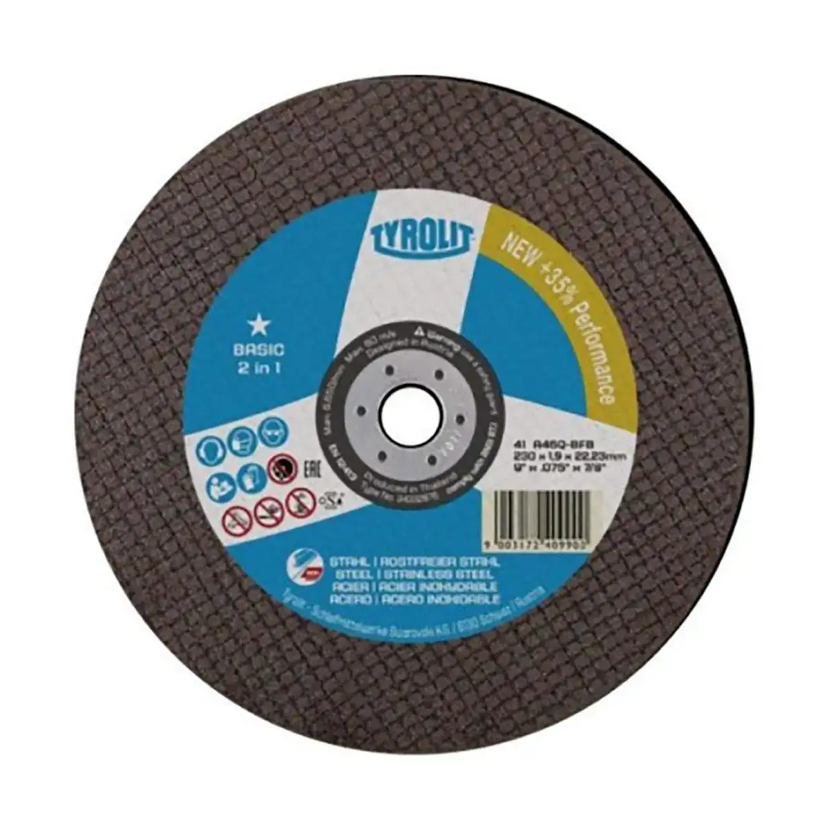 Disque de coupe tyrolit 230 x 2 x 22 23 mm_8649. Découvrez DIAYTAR SENEGAL - Votre Source de Produits Variés et un Service Exceptionnel. Parcourez nos catégories et bénéficiez d'un service client dévoué, prêt à vous guider à chaque étape.