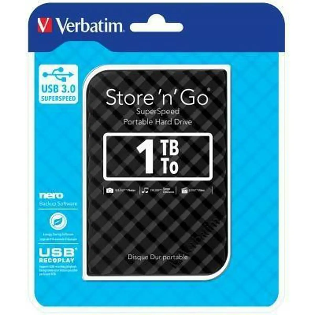 Disque dur verbatim store n go 1 tb_2673. Bienvenue chez DIAYTAR SENEGAL - Où Chaque Détail Fait la Différence. Découvrez notre sélection méticuleuse et choisissez des articles qui répondent à vos exigences.