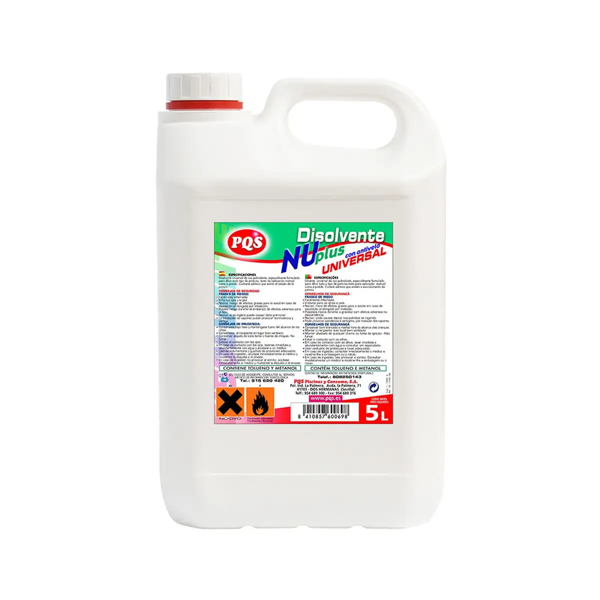 Dissolvant pqs nu plus universel 5 l_5858. DIAYTAR SENEGAL - Là où Chaque Produit Évoque une Émotion. Parcourez notre catalogue et choisissez des articles qui vous touchent et qui enrichissent votre expérience.