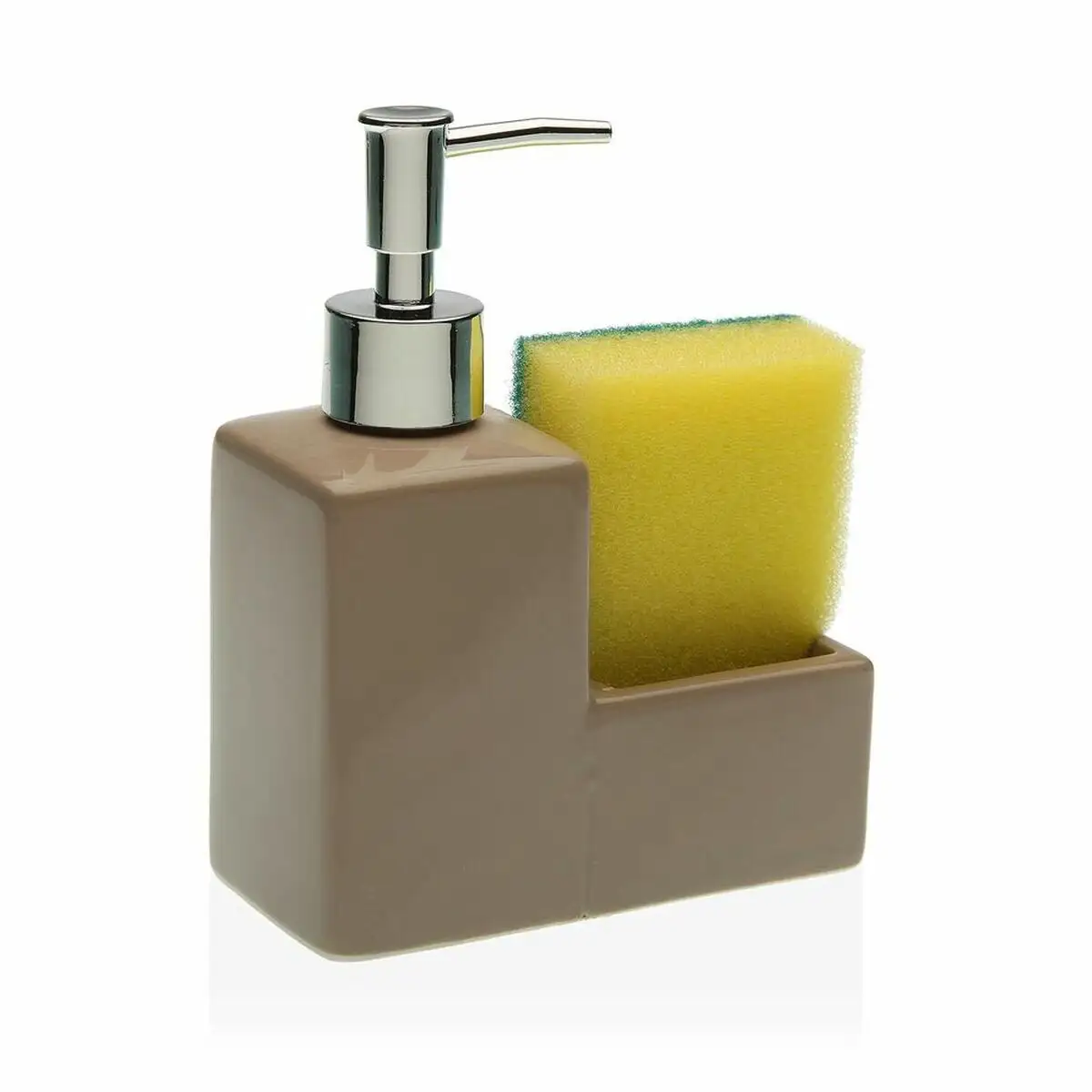 Distributeur de savon versa beige tampon a recurer ceramique 6 x 16 5 x 13 cm 13 x 6 x 16 5 cm _8613. DIAYTAR SENEGAL - Où Choisir Devient une Expression de Soi. Découvrez notre boutique en ligne et trouvez des articles qui révèlent votre personnalité et votre style.