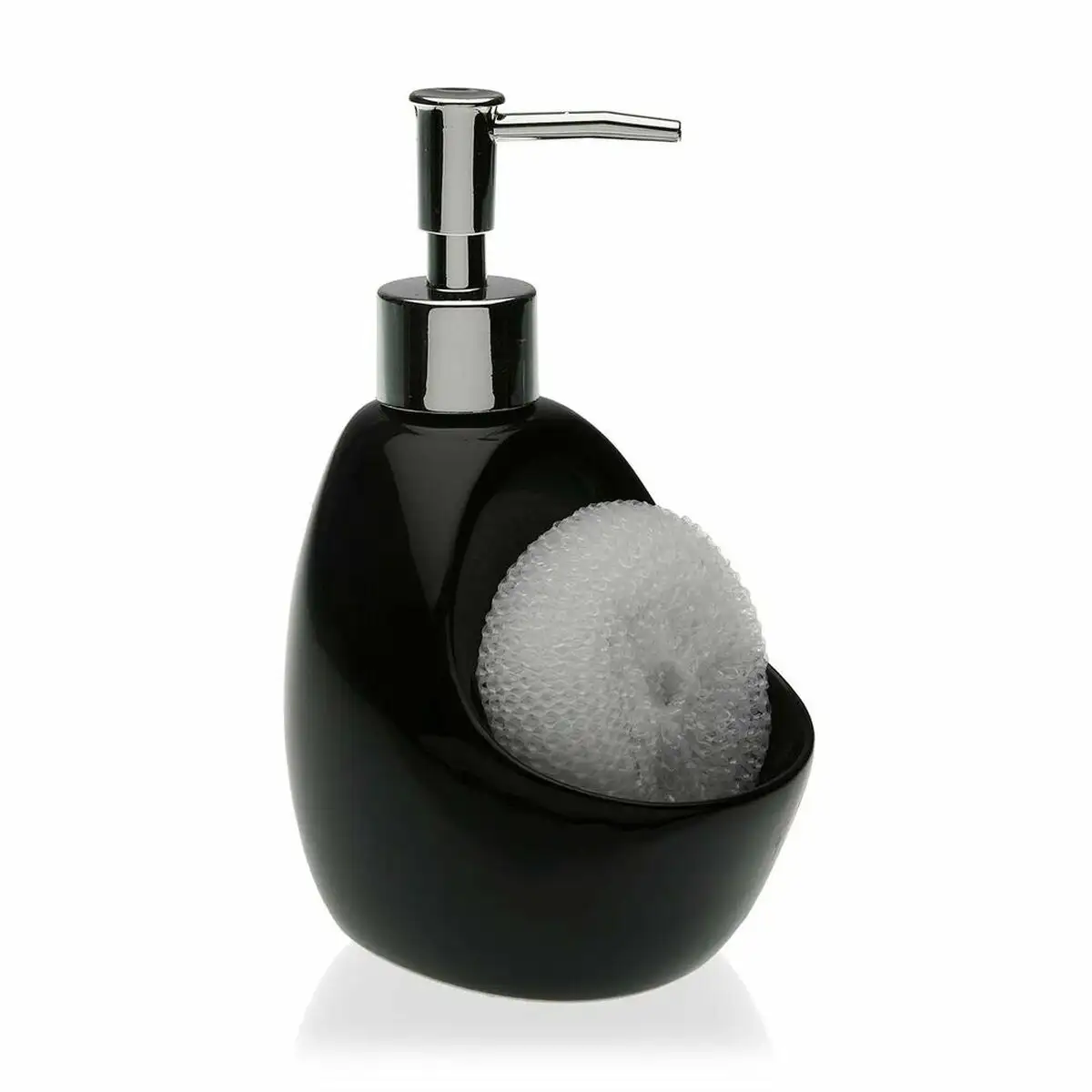 Distributeur de savon versa noir ceramique 6 x 18 8 x 6 cm _8685. DIAYTAR SENEGAL - Où Votre Shopping Prend Vie. Explorez notre boutique en ligne pour trouver des articles qui vous ressemblent et qui ajoutent de l'éclat à votre quotidien.