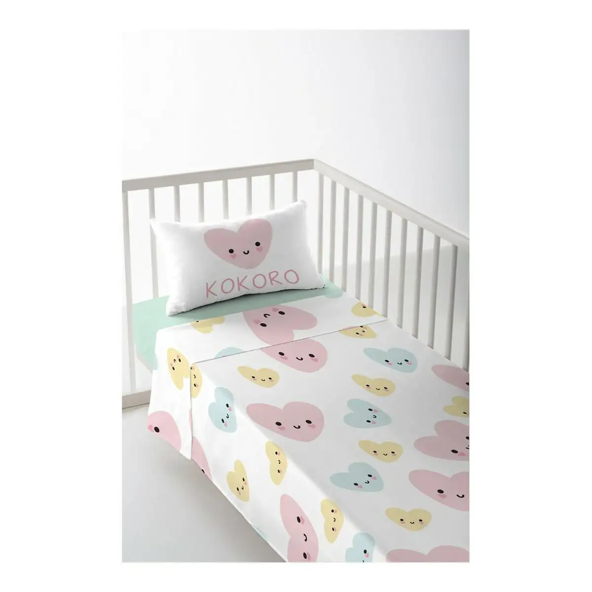 Drap de lit de bebe cool kids kokoro 120 x 180 cm berceau de 80 _9647. DIAYTAR SENEGAL - Votre Source d'Inspiration Shopping. Parcourez nos rayons et trouvez des articles qui vous inspirent, que ce soit pour votre style, votre maison ou votre vie quotidienne.