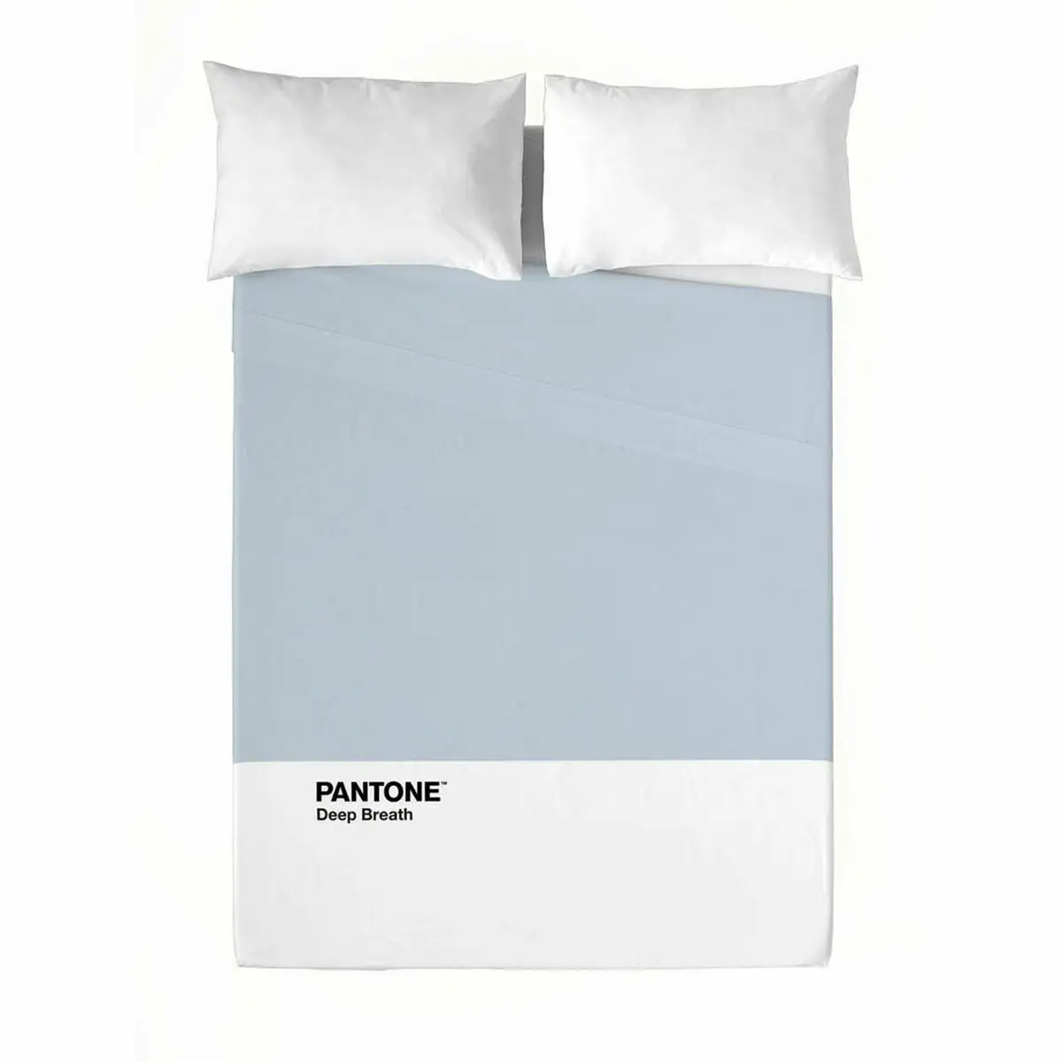 Drap pantone deep breath 230 x 270 cm gran lit 2 persones _8598. DIAYTAR SENEGAL - Votre Passage vers l'Exceptionnel. Naviguez à travers notre sélection minutieuse et découvrez des articles qui apportent une touche spéciale à chaque instant de votre vie.