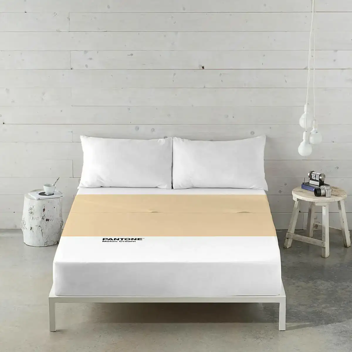 Drap pantone melon cream 210 x 270 cm lit 1 2 persones _6330. DIAYTAR SENEGAL - Où Chaque Détail Fait la Différence. Parcourez notre sélection soignée et choisissez des articles qui rehaussent votre quotidien, du fonctionnel à l'esthétique.