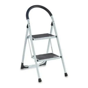 Echelle pliante blanc gris metal_1733. DIAYTAR SENEGAL - L'Art du Shopping Facilité. Naviguez sur notre plateforme en ligne pour découvrir une expérience d'achat fluide et agréable, avec une gamme de produits adaptés à tous.