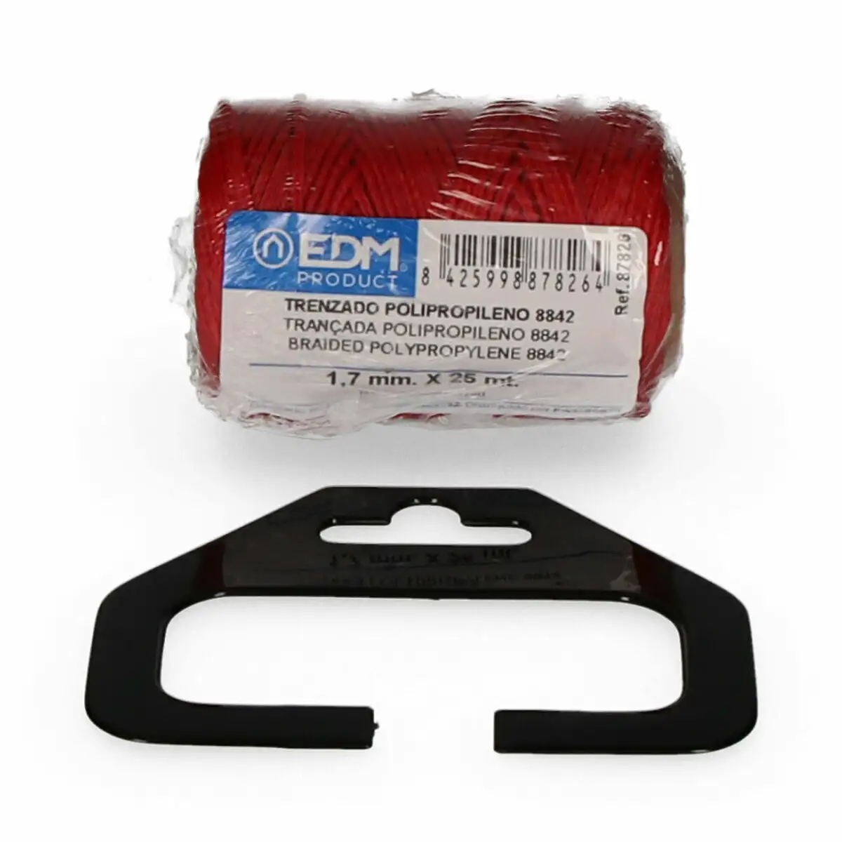 Echeveau tresse edm rouge polypropylene_4034. DIAYTAR SENEGAL - Un Monde de Possibilités à Portée de Clic. Parcourez notre site web pour découvrir des sélections infinies, de l'épicerie aux bijoux, et vivez une expérience d'achat sans pareil.