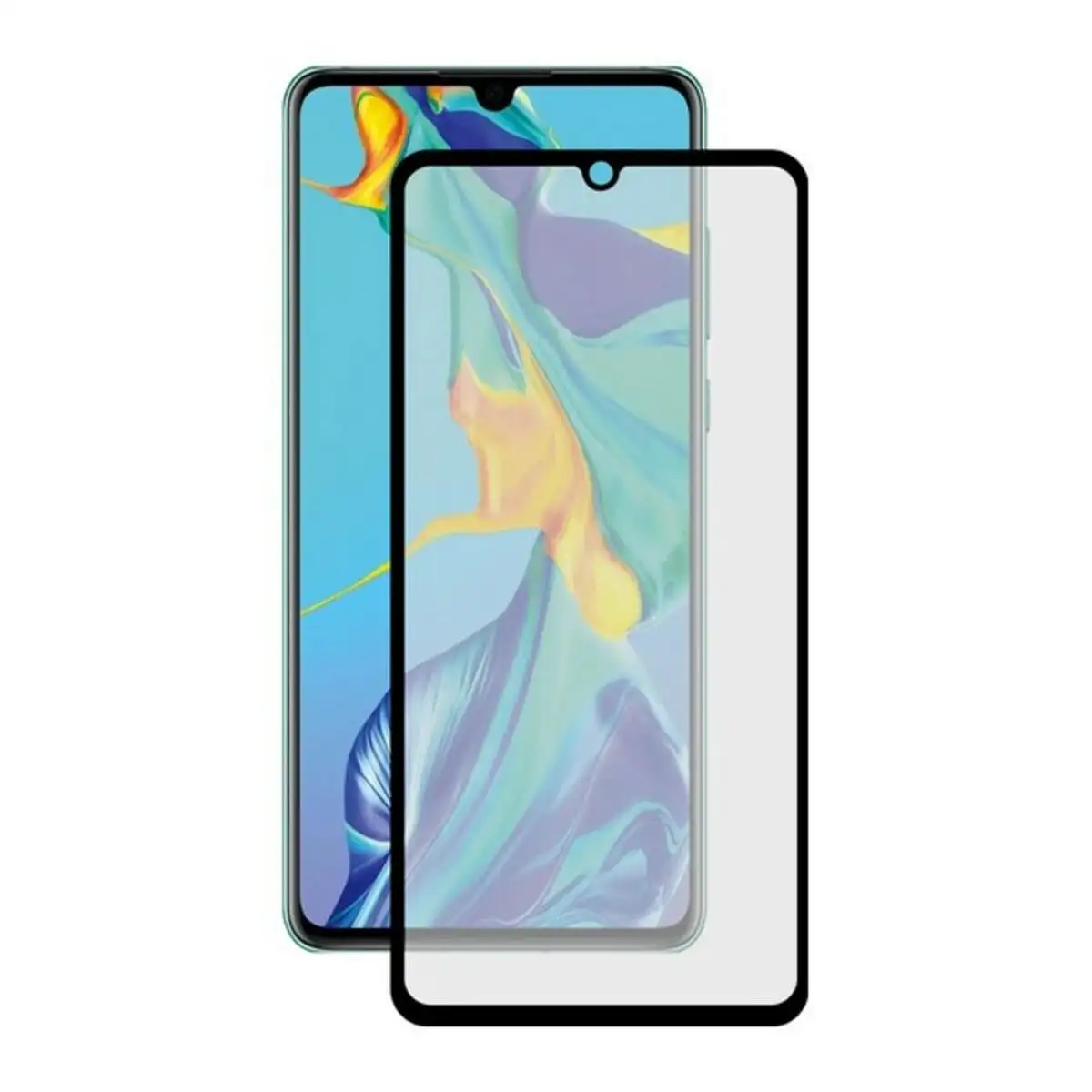 Ecran de protection en verre trempe huawei p30 ksix full glue_3058. DIAYTAR SENEGAL - Là où Choisir est un Acte d'Amour pour le Sénégal. Explorez notre gamme et choisissez des produits qui célèbrent la culture et l'artisanat du pays.