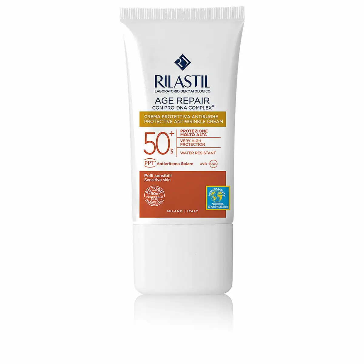 Ecran solaire visage rilastil sun system age repair anti age spf 50 40 ml _1647. DIAYTAR SENEGAL - Où Choisir est un Plaisir Responsable. Parcourez notre catalogue et choisissez des produits qui incarnent notre engagement envers des pratiques durables et éthiques.