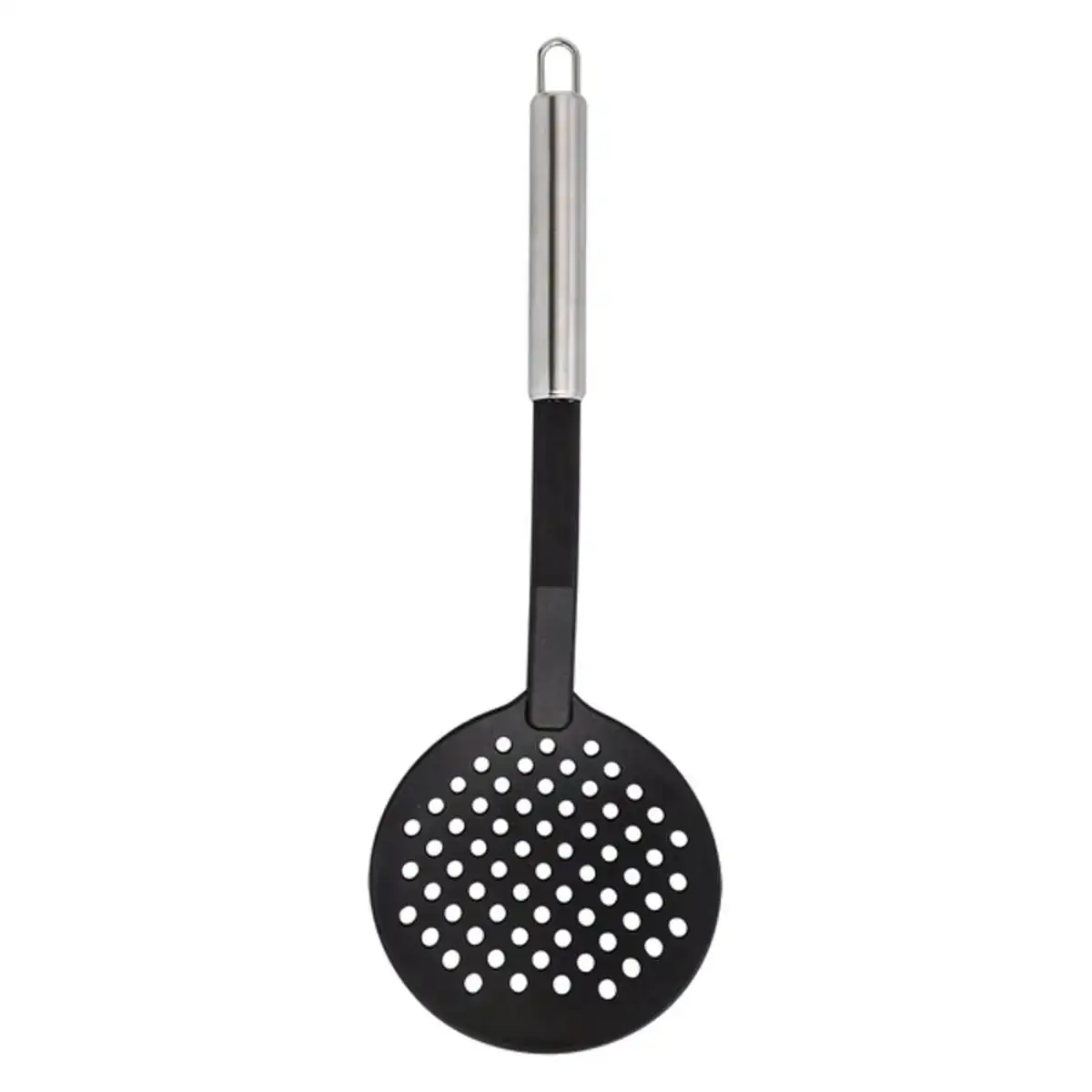 Ecumoire quid habitat noir acier plastique 38 x 12 x 4 cm_9873. Bienvenue sur DIAYTAR SENEGAL - Où Chaque Article a son Histoire. Découvrez notre sélection méticuleuse de produits qui racontent l'authenticité et la beauté du Sénégal.