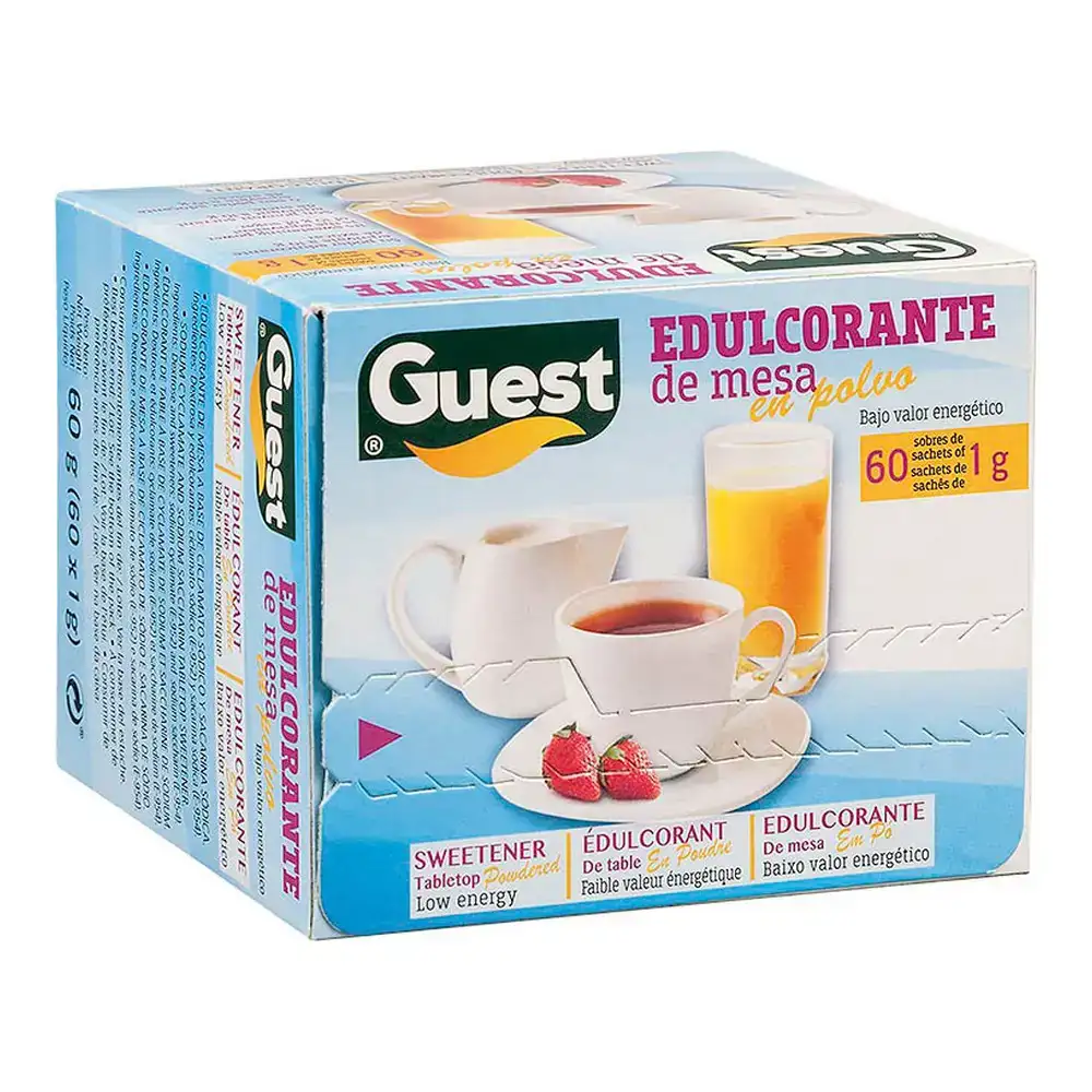 Edulcorant guest 60 uds _2192. DIAYTAR SENEGAL - L'Art de Trouver ce que Vous Aimez. Plongez dans notre assortiment varié et choisissez parmi des produits qui reflètent votre style et répondent à vos besoins.