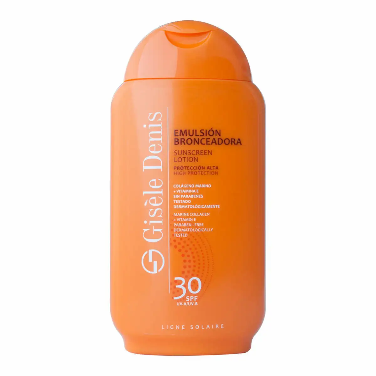 Emulsion solaire gisele denis spf30 200 ml _3593. DIAYTAR SENEGAL - Où Chaque Sélection Vous Parle. Parcourez nos catégories et découvrez des produits qui reflètent vos passions et vos besoins, pour un shopping personnel et inspirant.