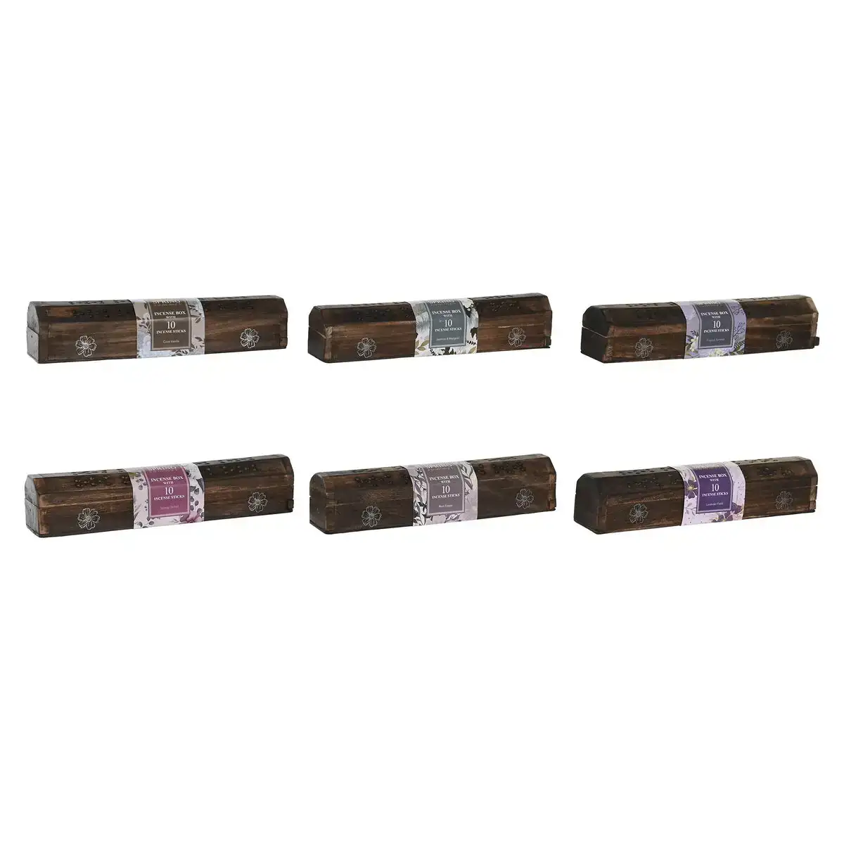 Encens dkd home decor marron 6 unites _8635. DIAYTAR SENEGAL - Votre Destination pour un Shopping Inoubliable. Naviguez à travers notre catalogue et choisissez des produits qui vous marquent par leur originalité.