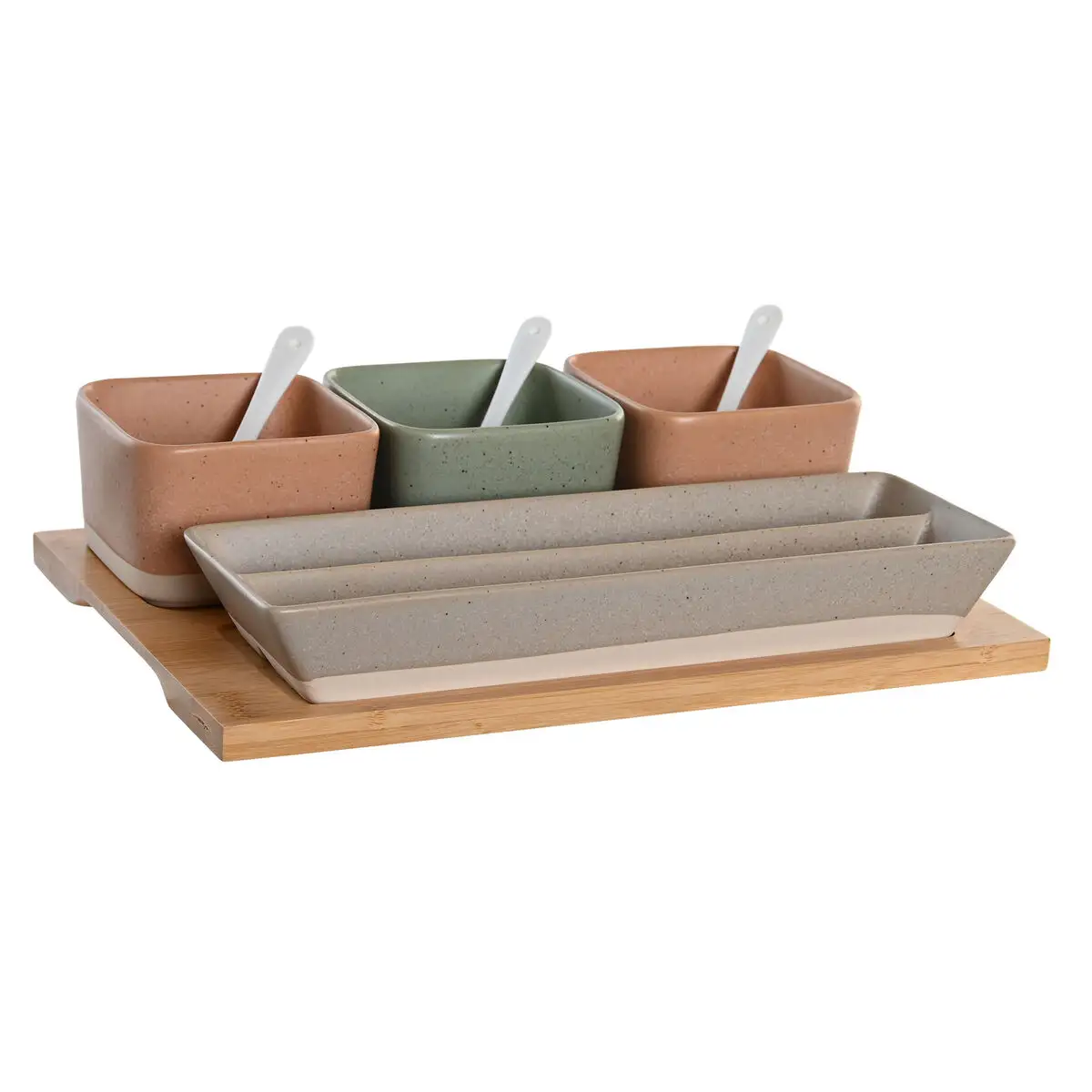 Ensemble a apertif dkd home decor 26 x 9 x 4 cm porcelaine multicouleur bambou 8 pieces scandinave_5762. DIAYTAR SENEGAL - Là où la Beauté Rencontre la Fonctionnalité. Parcourez notre sélection pour trouver des produits qui allient esthétique et praticité, pour un quotidien sublimé.