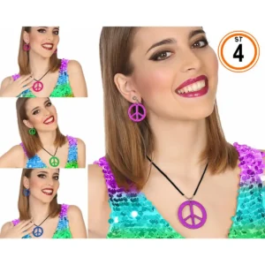 Ensemble collier et boucles d oreille hippie_8672. Bienvenue sur DIAYTAR SENEGAL - Où le Shopping est une Affaire Personnelle. Découvrez notre sélection et choisissez des produits qui reflètent votre unicité et votre individualité.