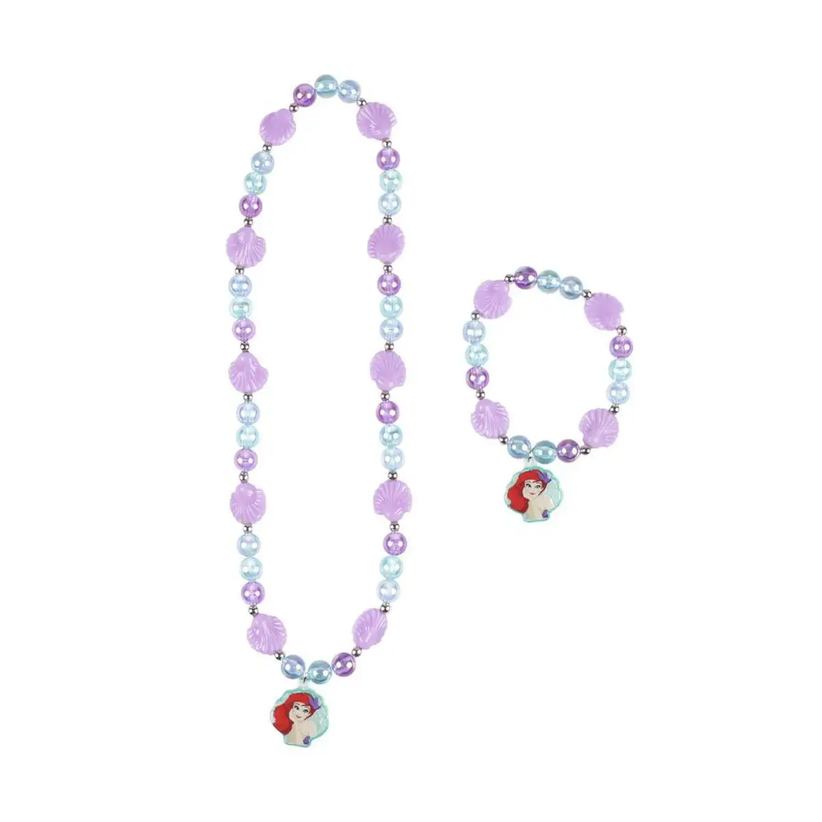 Ensemble collier et bracelets princesses disney violet 2 pieces turquoise_5489. DIAYTAR SENEGAL - L'Art du Shopping Distinctif. Naviguez à travers notre gamme soigneusement sélectionnée et choisissez des produits qui définissent votre mode de vie.