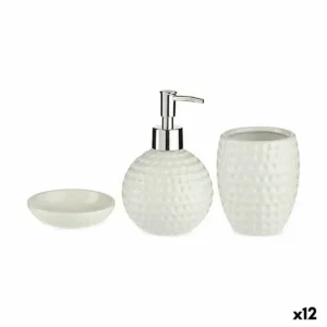 Ensemble de bain blanc ceramique 12 unites _1230. DIAYTAR SENEGAL - Votre Plaisir Shopping à Portée de Clic. Explorez notre boutique en ligne et trouvez des produits qui ajoutent une touche de bonheur à votre vie quotidienne.