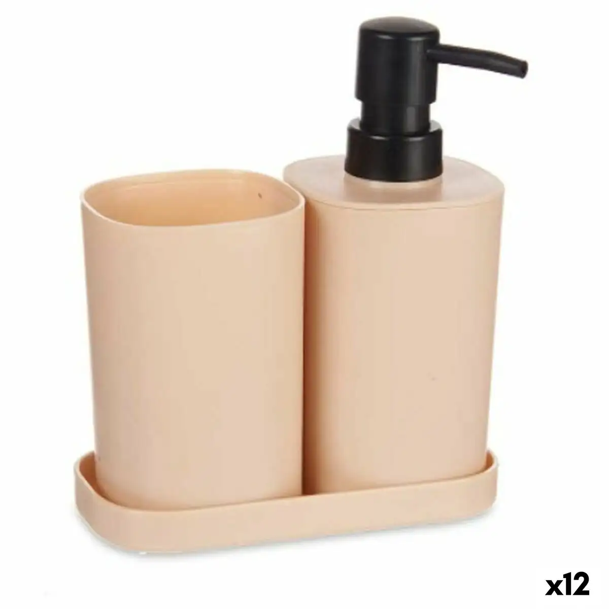 Ensemble de bain noir beige polypropylene 12 unites _3680. Entrez dans le Monde de DIAYTAR SENEGAL - Où Chaque Article Raconte une Histoire Unique. Explorez notre boutique en ligne pour dénicher des trésors qui incarnent l'âme du Sénégal.