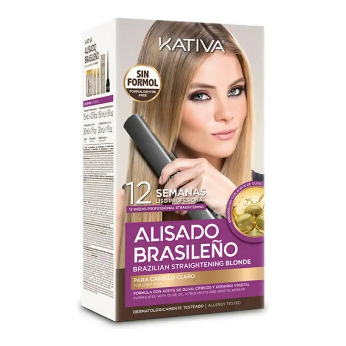 Ensemble de coiffure lissage bresilien kativa pro blonde 6 pcs _9396. Bienvenue sur DIAYTAR SENEGAL - Où l'Authenticité Rencontre le Confort. Plongez dans notre univers de produits qui allient tradition et commodité pour répondre à vos besoins.