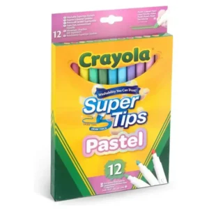 Ensemble de marqueurs pastel crayola lavable 12 uds _2838. Bienvenue dans l'univers captivant de DIAYTAR SENEGAL - Votre Plateforme de Shopping Tout-en-Un. Parcourez notre boutique en ligne pour découvrir des produits uniques, allant des articles ménagers aux élégants accessoires de mode.