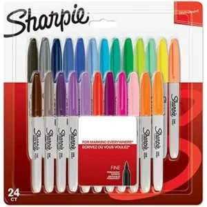 Ensemble de marqueurs sharpie 24 pieces permanent multicouleur 0 9 mm_3423. DIAYTAR SENEGAL - L'Art de Choisir, l'Art de S'émerveiller. Explorez notre gamme de produits et laissez-vous émerveiller par des créations authentiques et des designs modernes.